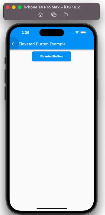 Flutter Buttons Widget Example Doripot