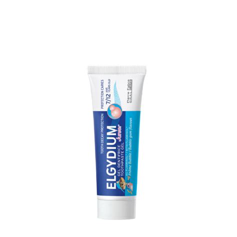 Elgydium Junior Toothpaste Gel Bubble Gum 50ml