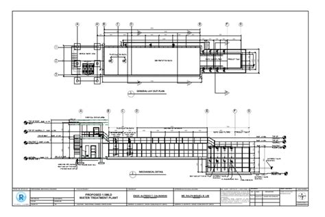 mechanical general layout plan  environmental engineering