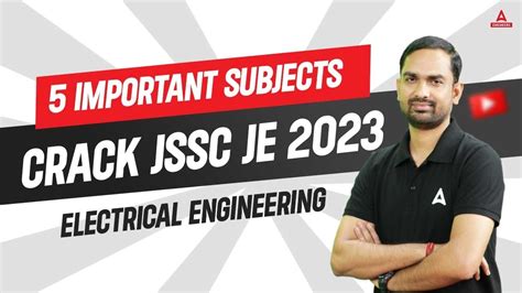 JSSC JE Electrical Engineering 5 Important Subjects Crack JSSC JE