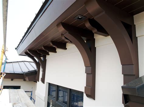 Custom Large Arch Brackets And Soffit Corbels By Durabrac 100 Vinyl