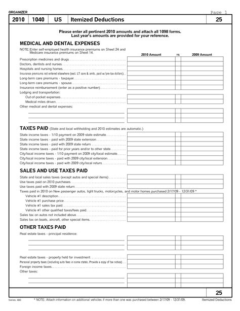 Firefighter Tax Deductions Worksheet Firefighter Tax Deducti