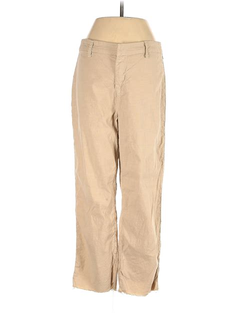 Frank Eileen Solid Tan Khakis Size Off Thredup