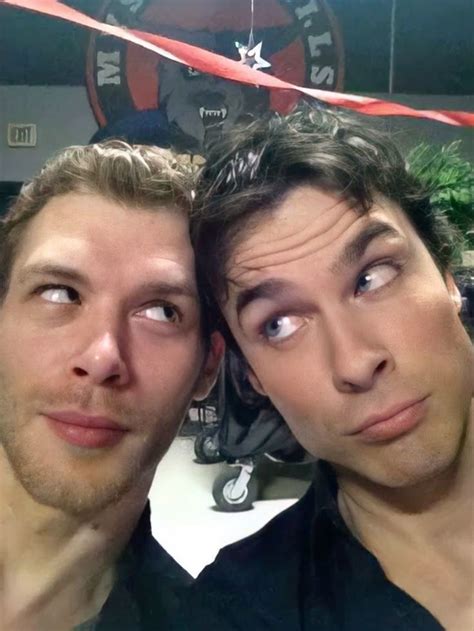 Damon And Klaus Nel Il Diario Del Vampiro Attori Attori Hot