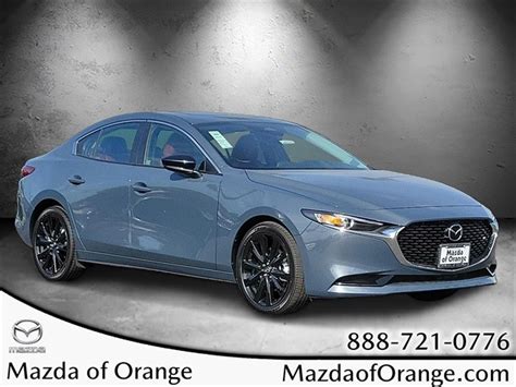 New Mazda Mazda Sedan S Carbon Edition Awd Sedan In Orange