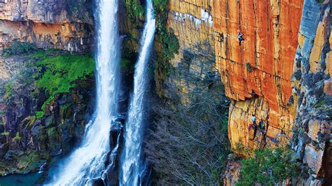 Keith Ladzinski Captures Sasha Digiulian Climbing At Waterval Boven