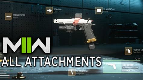 All Attachments 2011 PISTOL 9mm Daemon In Modern Warfare II