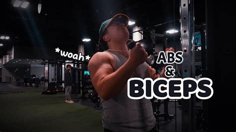 BIGGER BI S WIDEN EYES Biceps Abs YouTube