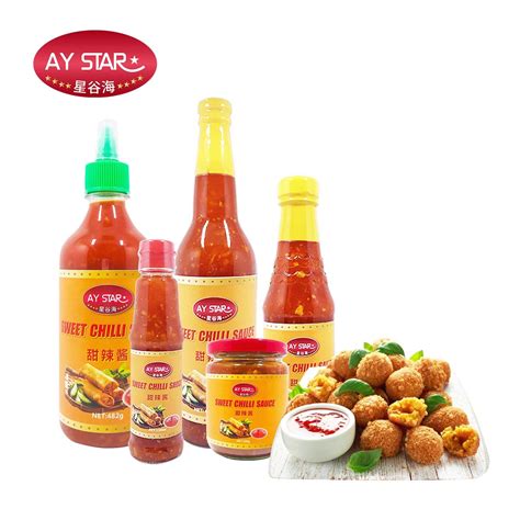 Chinese Hot Pepper Sweet Chili Sauce Healthy Condiment Seasoning Chill Condiment Seasoning And