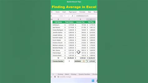 How To Find Averages In Excel Youtube