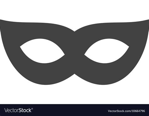 Eye Mask Royalty Free Vector Image Vectorstock