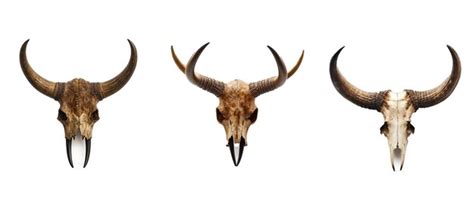 Premium AI Image | animal buffalo horns illustration symbol head design ...