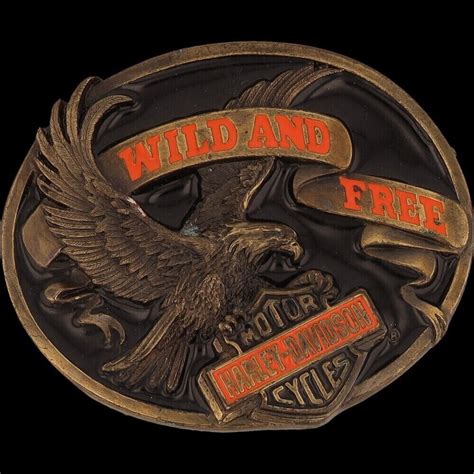 Harley Davidson Motorcycle Eagle Rider Biker Logo 199 Gem