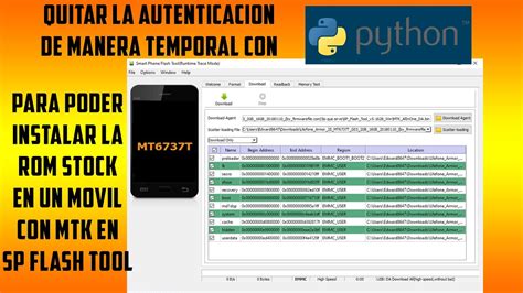 Deshabilitar Autenticaci N En El Movil Para Instalar Rom Con Sp Flash