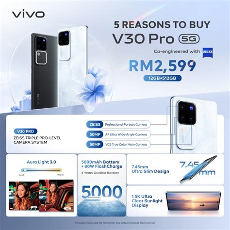 Vivo V Pro G Zeiss Triple Camera Aura Light Gb Extended