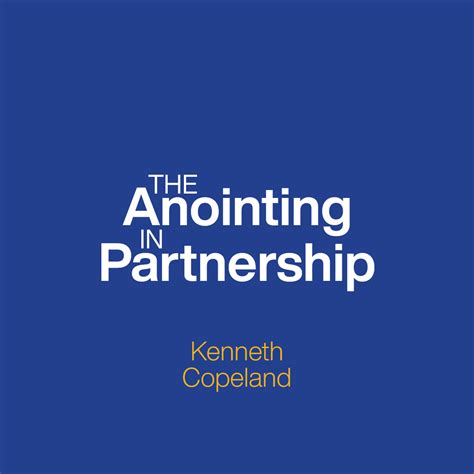 Anointing Partnership Cover KCM Canada Online Shopping