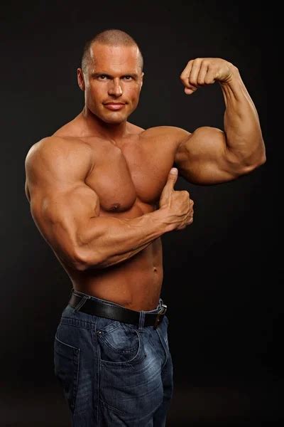 Naked Muscular Man Stock Photo By Petrdlouhy