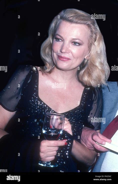 Gena Rowlands 1982 Photo By John Barrett Stock Photo Alamy