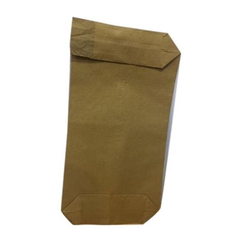 Plain Brown Kraft Paper Bag For Sandwich Packaging Capacity 7kg At