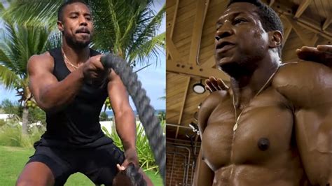 Michael B Jordan Jonathan Majors Share Creed Iii Inspired Intense