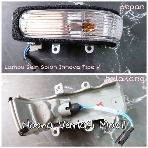 Jual Lampu Sein Spion Innova Reborn Tipe V Fortuner Trd Shopee Indonesia