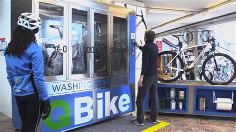 New bike-washing station cleans your mud-caked ride | CTV News