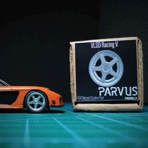 Jual PARVUS MODELS BAN KARET VEILSIDE RACING V UNTUK CUSTOM HOT WHEELS Di Seller HELOWWW SHOP