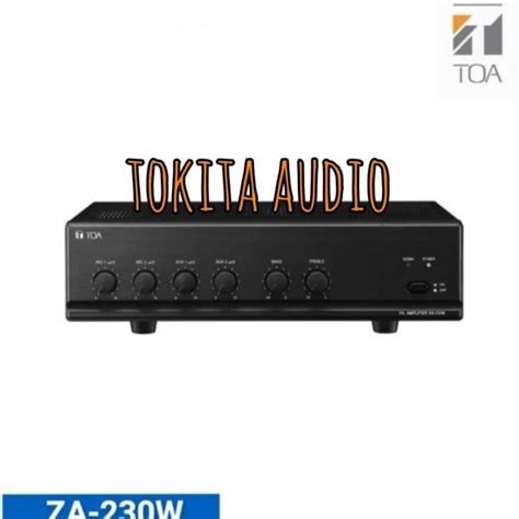 Jual Tersedia Power Amplifier Toa Za 230W 30 Watt Ampli Toa Za 230 W