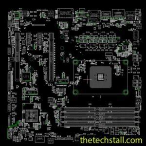 MSI B450M MORTAR MS-7B89 Rev 1.1 BoardView File - The Tech Stall