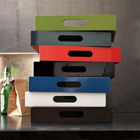 Makes A Chic And Inexpensive Drinks Tray Or Bar Modern Serveware