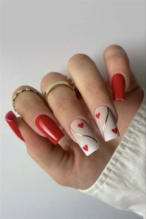 25 Raging Red Valentines Day Nails That Are Hot Hot Hot The Catalog By Celine