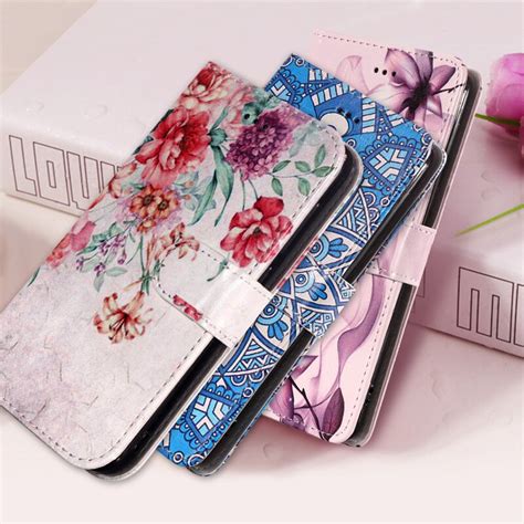 Luxury Flip Leather Case For Huawei P8 Lite 2017 Coque Wallet Painting Soft Silicone Cell Phone