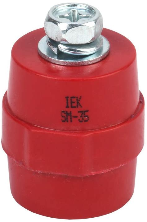 YIS11-35-10-B Изолятор IEK SM35 М8 силовой с болтом | ElectroControl.com.ua