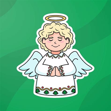 Рождественский ангел | Бесплатно векторы