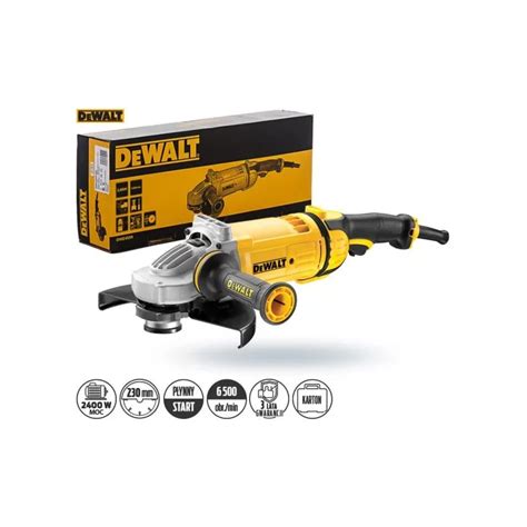 Szlifierka DEWALT DWE4559 2400W 230mm łag roz Narzedziownia shop