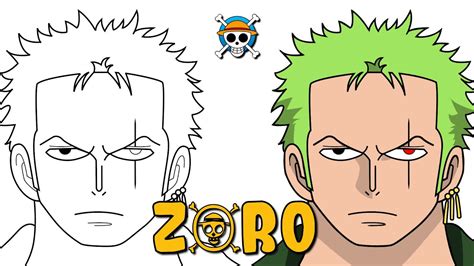 How To Draw Roronoa Zoro One Piece How To Draw Anime Easy Step By Step Tutorial Youtube