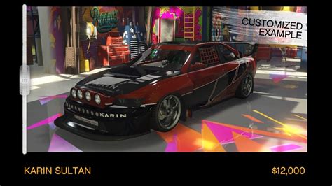 GTA Online Karin Sultan RS Benny S Original Motor Works YouTube