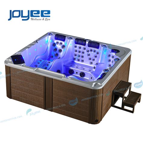 Joyee 6 Persons Whilrpool Bath Outdoor Balboa Swim SPA Hot Tub With Massage Jets Balboa Swim