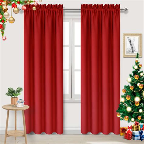 Bedroom With Red Curtains – Curtains & Drapes