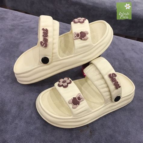 D P Sandal N D P Quai H U N Quai Cao Cm G N Sticker Xinh X N Hot Trend Shopee