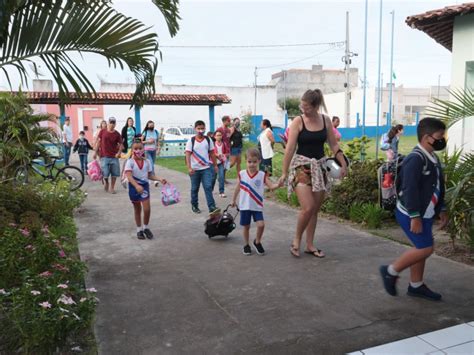 Alunos Das Escolas Municipais Retornam S Aulas Prefeitura Municipal