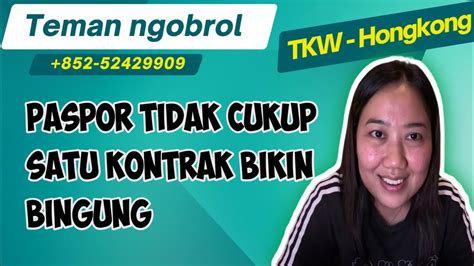 Paspor Tidak Cukup Satu Kontrak Bikin Bingung YouTube