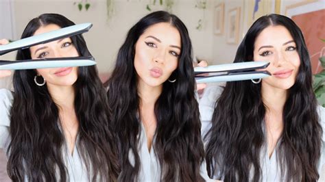 Easy Flat Iron Wave Tutorial How To Do Beach Waves Waves With A