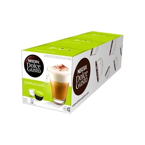 Dolce Gusto Cappuccino Coffee Capsules Pack 3x16 Cappuccino