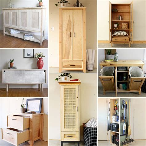 20 Diy Storage Cabinets For Your Home