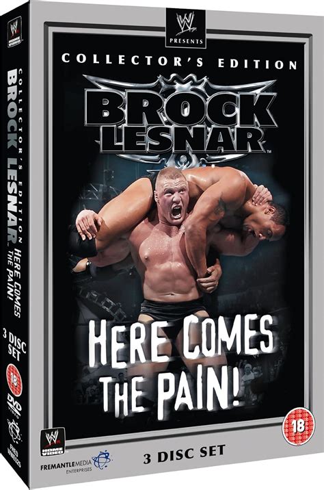 Brock Lesnar Here Comes The Pain Collectors Edn Dvd Edizione