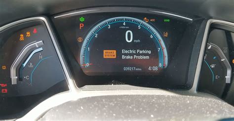 Honda Crv Won T Start Brake System Problem