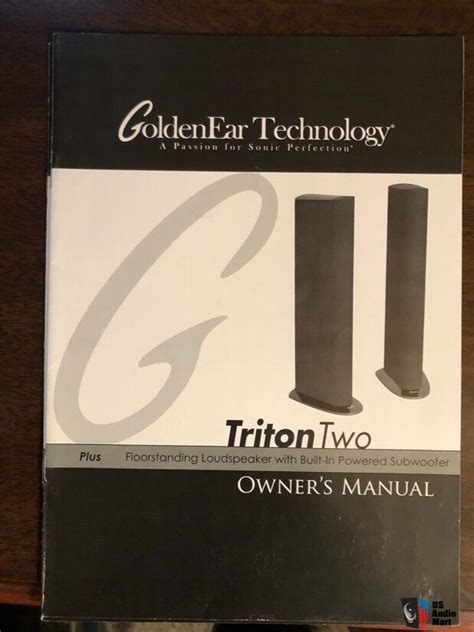 GoldenEar Triton Two Powered Speakers Pair Photo 4875035 US Audio Mart