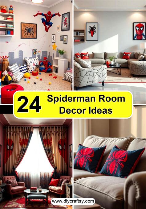 spider man room colors
