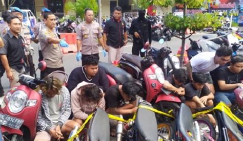 33 Pelaku Balapan Liar Di Bali Ditangkap 23 Orang Masih Pelajar